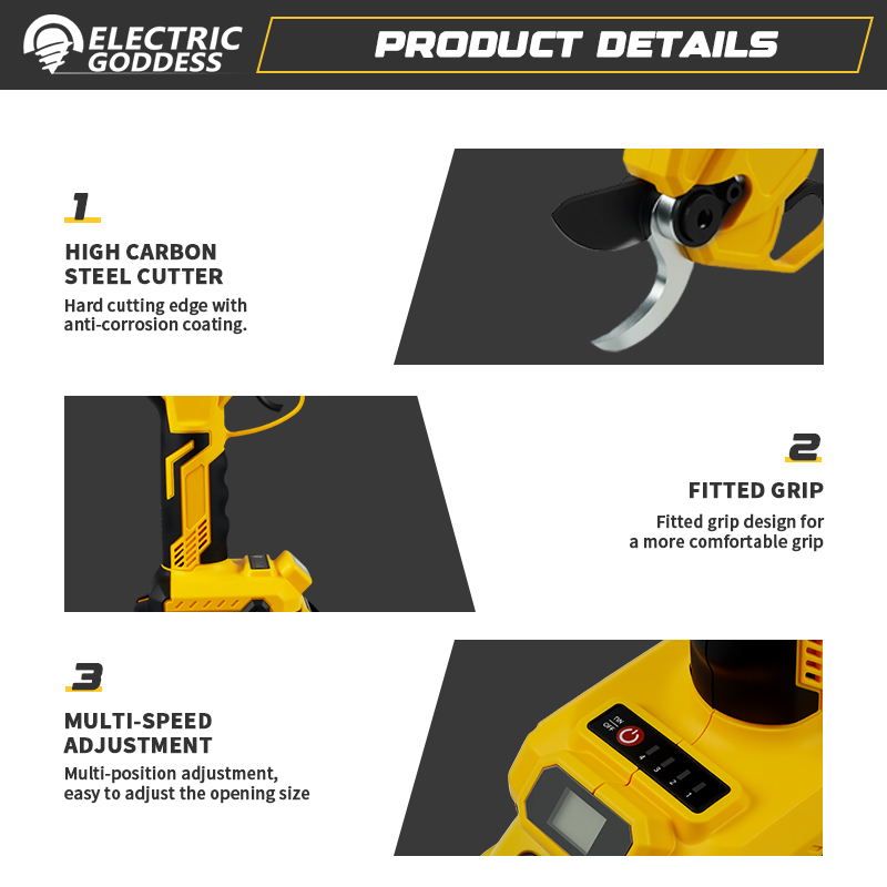 Tesoura de poda elétrica sem e - Bonsai Garden Tools avaliação e preço