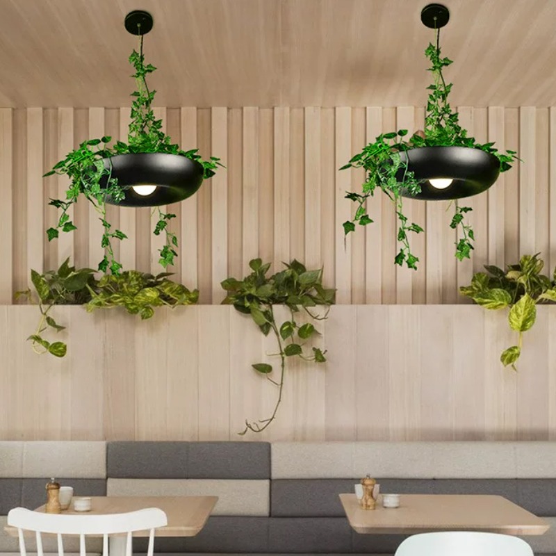 Lustre Pendente LED Nórdico Es - Bonsai Garden Restaurant avaliação e preço