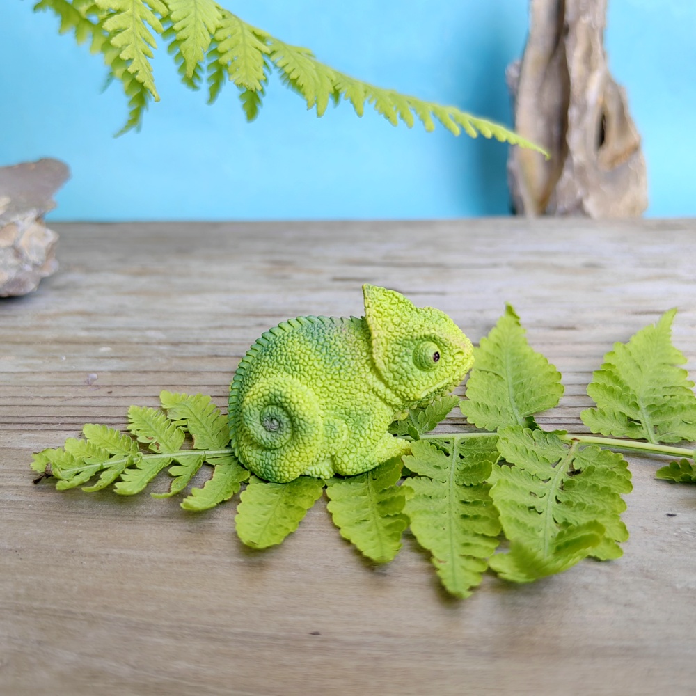 Simulado lagarto camaleão axol - Bonsai Garden Gift avaliação e preço