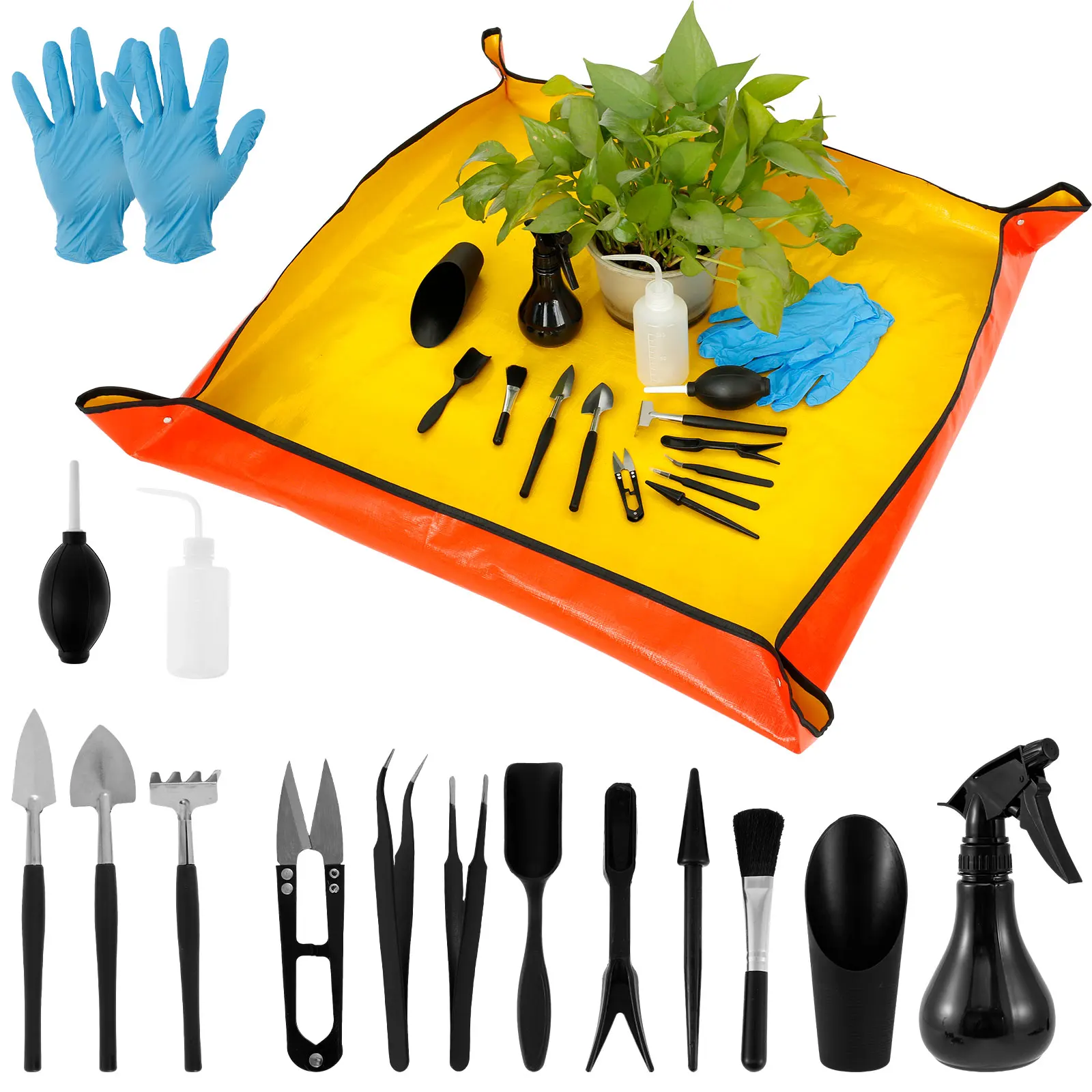 13/16 pçs jardim plantas sucul - Bonsai Garden Tools avaliação e preço