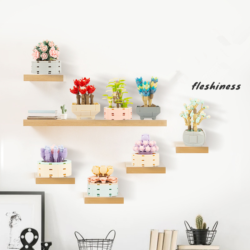 Diy moc vasos de plantas sucul - Bonsai Garden Lego Set avaliação e preço