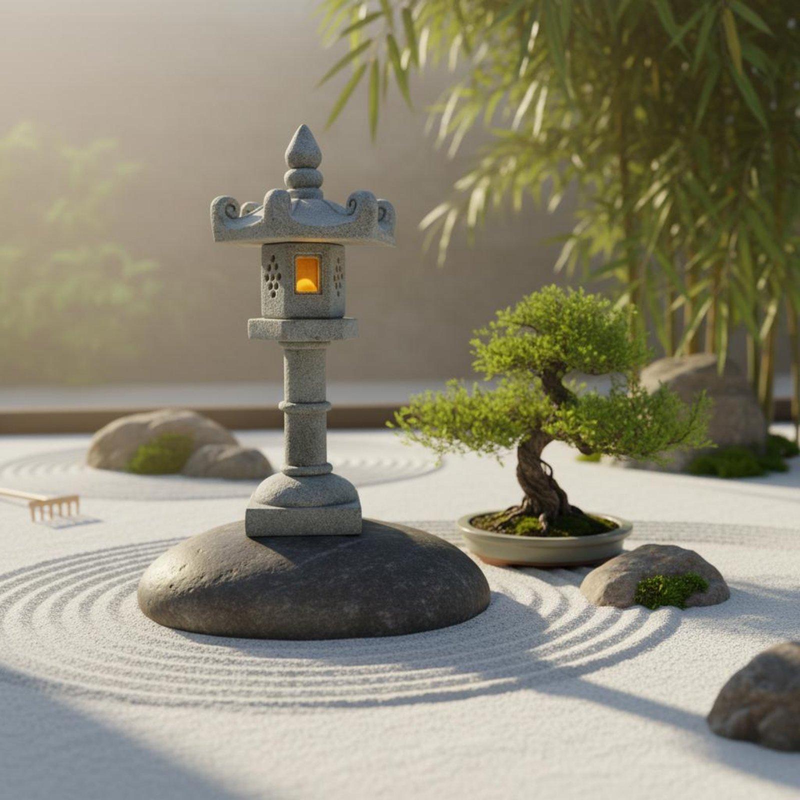 Lanterna de Paisagismo Japones - Bonsai Garden Ornaments avaliação e preço