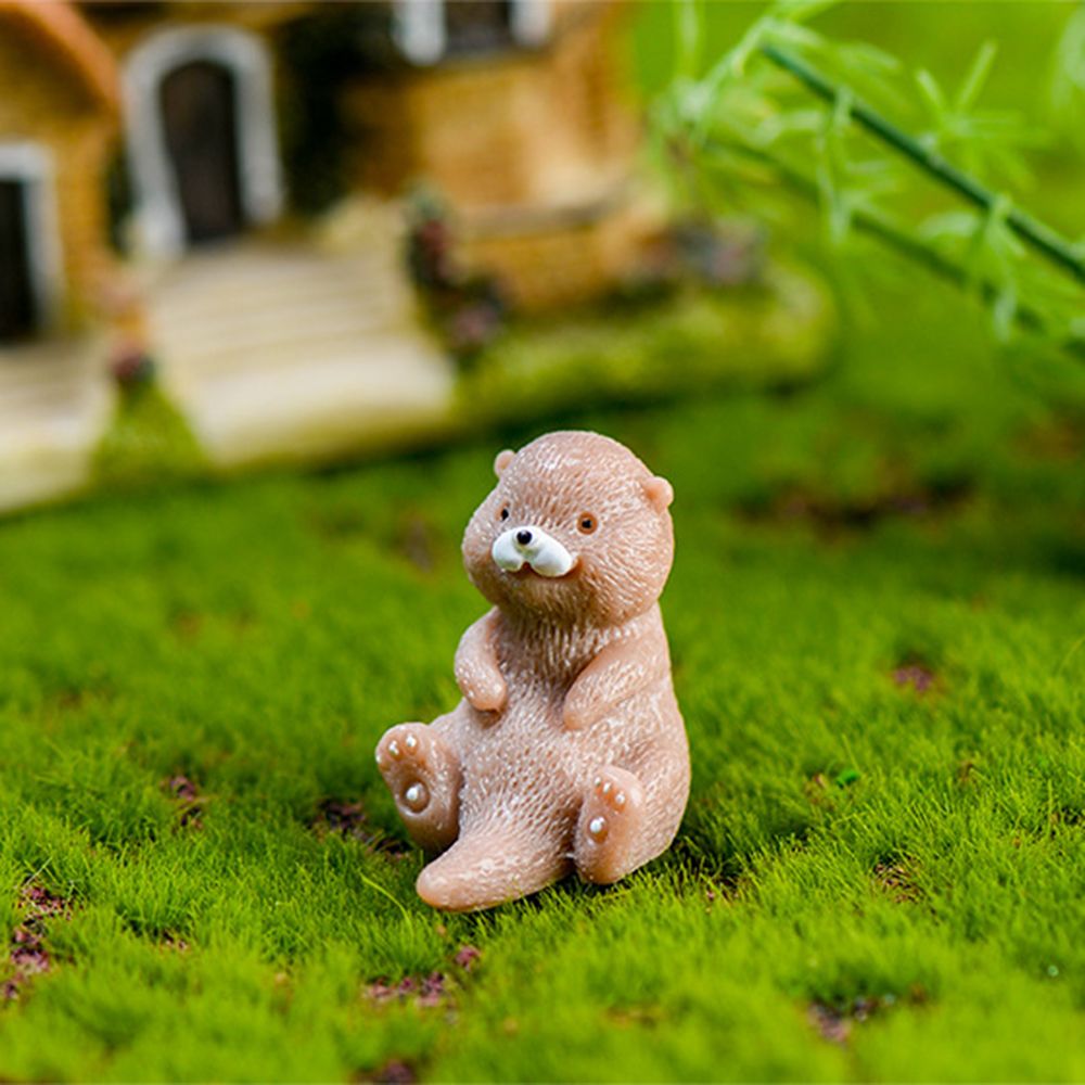 Mini estatueta lontras para de - Bonsai Garden Gift avaliação e preço