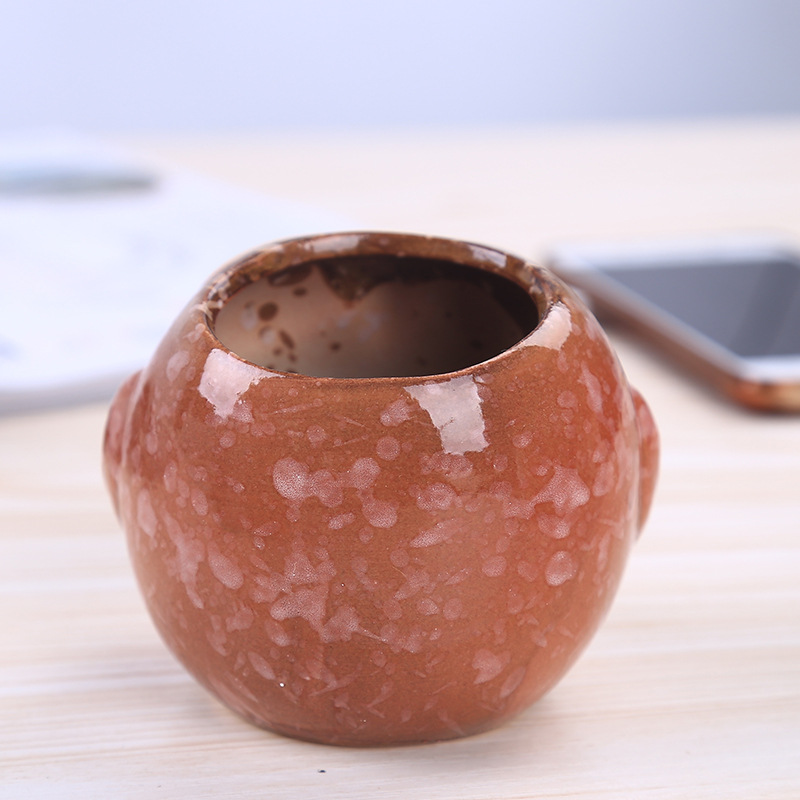 Mini Vaso de Cerâmica Coruja p - Bonsai Garden Gift avaliação e preço